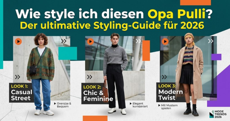 Wie style ich diesen Opa Pulli? Der ultimative Styling-Guide für 2026