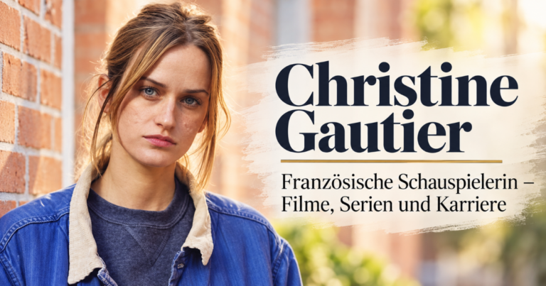 Christine Gautier: Französische Schauspielerin – Filme, Serien und Karriere