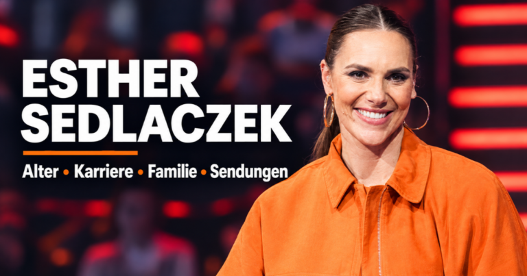 Esther Sedlaczek: Alter, Karriere, Familie & Sendungen – alle Infos zur ARD-Moderatorin